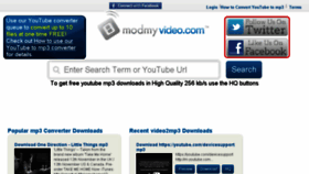 What Modmyvideo.com website looked like in 2015 (8 years ago)