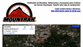 What Mountrak.com website looked like in 2015 (8 years ago)