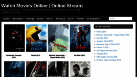 What Movies4free.biz website looked like in 2015 (8 years ago)