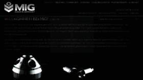 What Mig-shisha.de website looked like in 2015 (8 years ago)