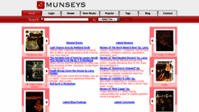 What Munseys.com website looked like in 2015 (8 years ago)