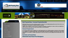 What Medpropertyshop.com website looked like in 2015 (8 years ago)