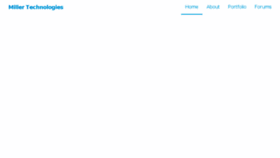 What Millertechnologies.net website looked like in 2015 (10 years ago)