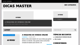 What Masterdica.com website looked like in 2015 (8 years ago)