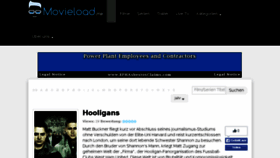 What Movieload.me website looked like in 2015 (8 years ago)