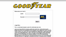 What My365.goodyear.com website looked like in 2015 (8 years ago)
