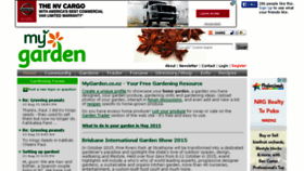 What Mygarden.co.nz website looked like in 2015 (8 years ago)