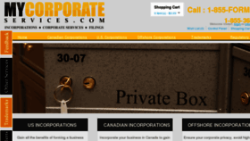 What Mycorporateservices.com website looked like in 2015 (8 years ago)