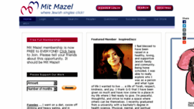What Mitmazel.com website looked like in 2015 (8 years ago)