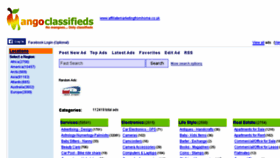 What Mangoclassifieds.com website looked like in 2015 (8 years ago)