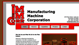 What Mfgmachine.com website looked like in 2015 (8 years ago)