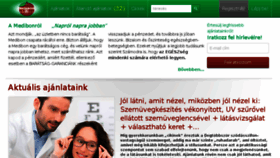 What Medibon.hu website looked like in 2015 (8 years ago)