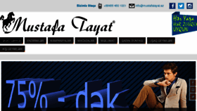 What Mustafatayat.az website looked like in 2015 (8 years ago)