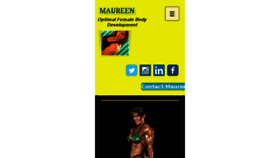 What Maureen.us.com website looked like in 2015 (8 years ago)