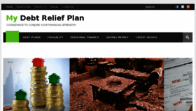 What Mydebtreliefplan.com website looked like in 2015 (8 years ago)