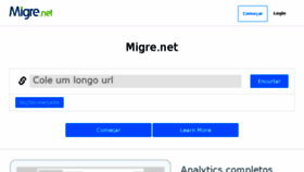 What Migre.net website looked like in 2015 (8 years ago)