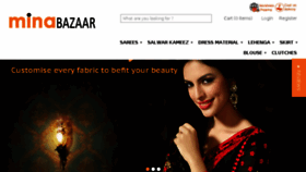 What Minabazaar.com website looked like in 2015 (8 years ago)