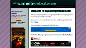 What Mygamingwebsite.com website looked like in 2015 (8 years ago)