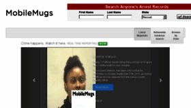 What Mugshots.mobi website looked like in 2015 (8 years ago)