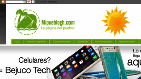 What Mipueblogh.com website looked like in 2015 (8 years ago)