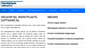 What Marktplaats-software.nl website looked like in 2015 (8 years ago)
