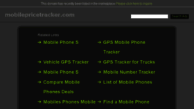 What Mobilepricetracker.com website looked like in 2015 (8 years ago)