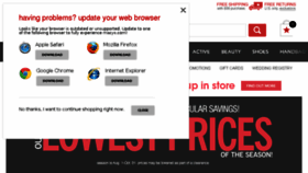 What Macys.com website looked like in 2015 (8 years ago)