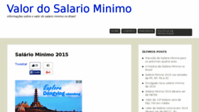 What Minimosalario.com.br website looked like in 2015 (8 years ago)