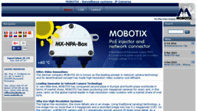 What Mobotix.ro website looked like in 2015 (9 years ago)