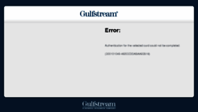 What Mygulfstream.com website looked like in 2015 (8 years ago)