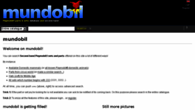 What Mundobil.com website looked like in 2015 (8 years ago)