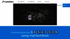 What Myflashstore.com website looked like in 2015 (8 years ago)
