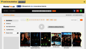 What Moviesfree.co website looked like in 2015 (8 years ago)