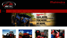 What Mahindratractors.com website looked like in 2015 (8 years ago)
