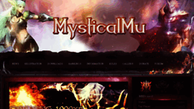 What Mysticalmu.com website looked like in 2015 (8 years ago)