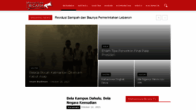 What Mahasiswabicara.com website looked like in 2015 (8 years ago)