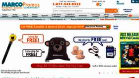 What Marcopromotionalproducts.com website looked like in 2015 (8 years ago)