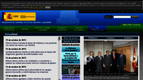 What Msc.es website looked like in 2015 (8 years ago)