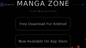 What Mangazoneapp.com website looked like in 2015 (8 years ago)