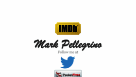 What Markpellegrino.com website looked like in 2015 (8 years ago)
