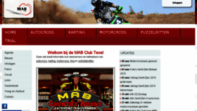 What Mabclub-texel.nl website looked like in 2015 (8 years ago)