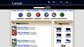 What My7370.lasyk.net website looked like in 2015 (8 years ago)