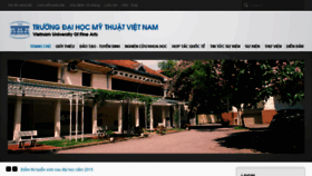 What Mythuatvietnam.edu.vn website looked like in 2015 (8 years ago)