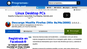 What Mozilla-firefox.programas-gratis.net website looked like in 2015 (8 years ago)