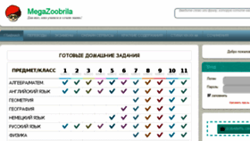 What Megazoobrila.ru website looked like in 2015 (8 years ago)