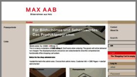 What Max-aab.de website looked like in 2015 (8 years ago)
