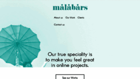 What Malabars.com website looked like in 2015 (8 years ago)