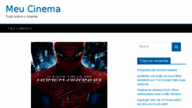 What Meucinema.org website looked like in 2015 (8 years ago)