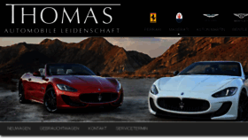 What Maserati-thomas.de website looked like in 2015 (8 years ago)