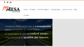 What Mesaconsulting.eu website looked like in 2015 (9 years ago)